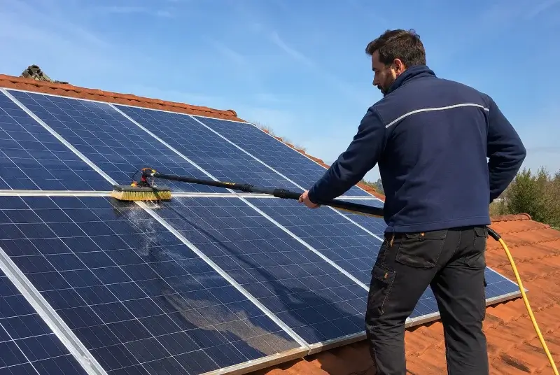 Nettoyage et entretien de panneaux solaires à Saint-Ciers-sur-Gironde